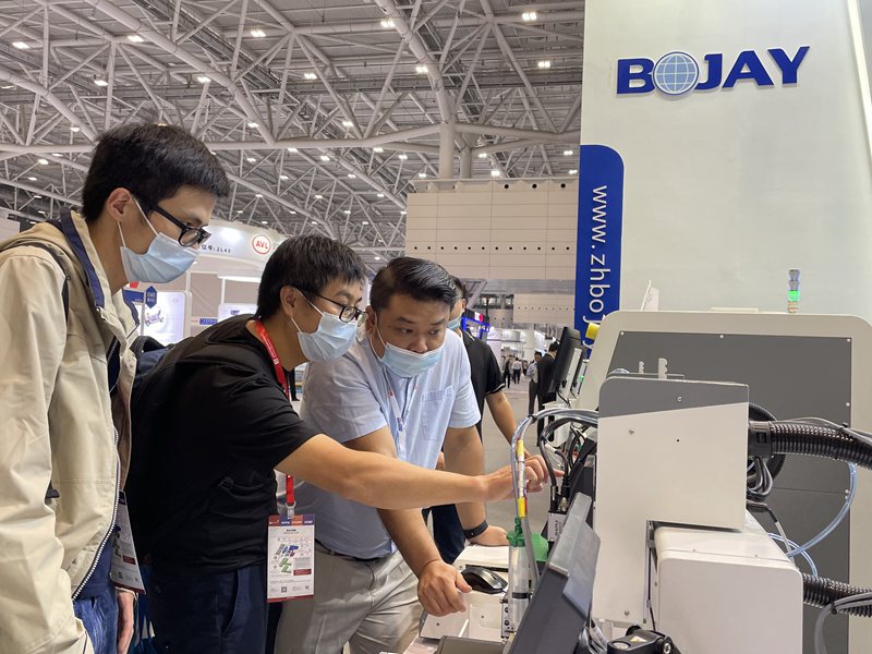 博杰股份携“精密智能点胶b—sports必一的解决方案”亮相nepcon asia 2021